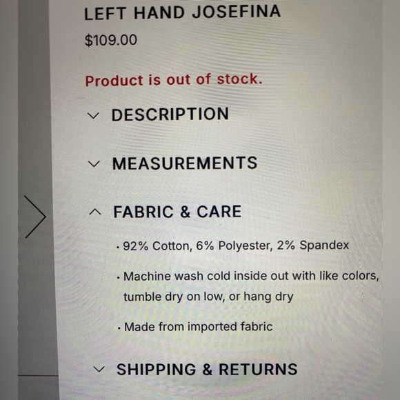 7 For All Mankind Left hand Josefina jeans in Maldon. Size 27 - boyfriend jeans - Picture 5 of 9